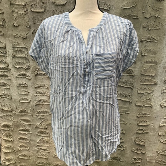 Grand & Greene Stripe Blouse - Picture 1 of 3